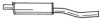OPEL 852400 End Silencer